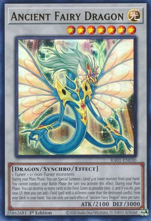 Ancient Fairy Dragon (UR) (RA01-EN030) - 25th Anniversary Rarity Collection 1st Edition
