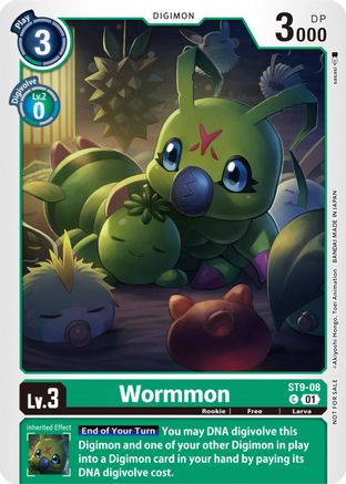Wormmon (NYCC 2023 Demo Deck) (ST9-08) - Starter Deck 09: Ultimate Ancient Dragon