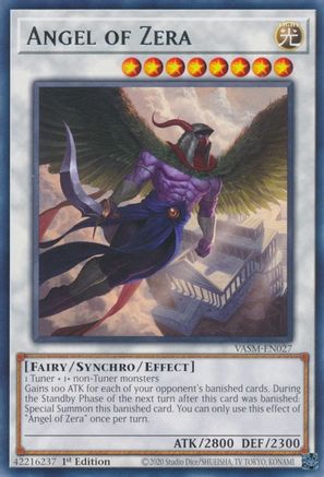 Angel of Zera (VASM-EN027) - Valiant Smashers 1st Edition