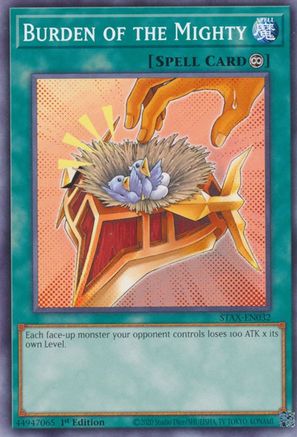 Burden of the Mighty (STAX-EN032) - 2-Player Starter Set 1st Edition