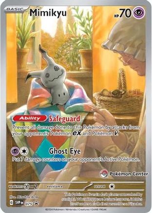 Mimikyu 075 - Holofoil SV Scarlet & Violet Promo Cards - Promo