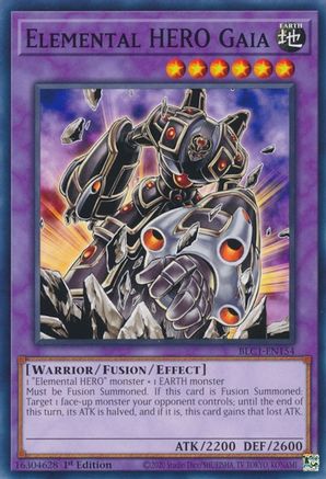 Elemental HERO Gaia (BLC1-EN154) - Battles of Legend: Chapter 1 1st Edition