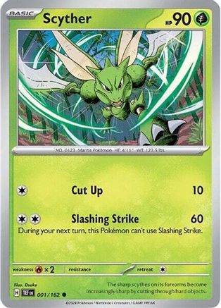 Scyther 001/162 SV05 Temporal Forces - Common