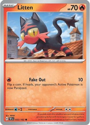 Litten 032/162 SV05 Temporal Forces - Common
