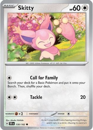 Skitty 130/162 SV05 Temporal Forces - Common