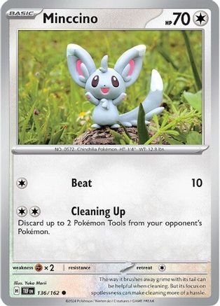 Minccino 136/162 SV05 Temporal Forces - Common