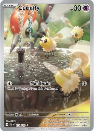 Cutiefly 172/162 - Holofoil SV05 Temporal Forces - Illustration Rare