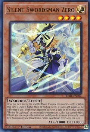 Silent Swordsman Zero (LEDE-EN002) - Legacy of Destruction 1st Edition
