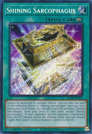 Shining Sarcophagus (LEDE-EN051) - Legacy of Destruction 1st Edition