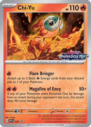 Chi 057 - Holofoil SV Scarlet & Violet Promo Cards - Promo