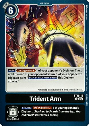 Trident Arm (Demo Deck Exclusive) (ST15-16) - Starter Deck 15: Dragon of Courage