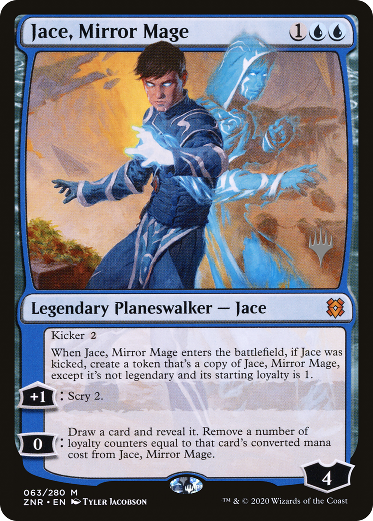 Jace, Mirror Mage (PPZNR-63P) - Zendikar Rising Promos