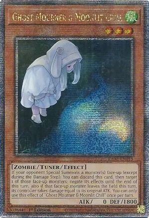 Ghost Mourner & Moonlit Chill (Alternate Art) (Quarter Century Secret Rare) (RA02-EN015) - 25th Anniversary Rarity Collection II 1st Edition
