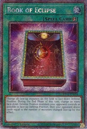 Book of Eclipse (Platinum Secret Rare) (RA02-EN054) - 25th Anniversary Rarity Collection II 1st Edition