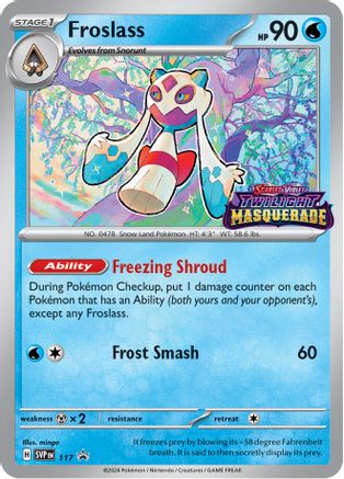 Froslass 117 - Holofoil SV Scarlet & Violet Promo Cards - Promo