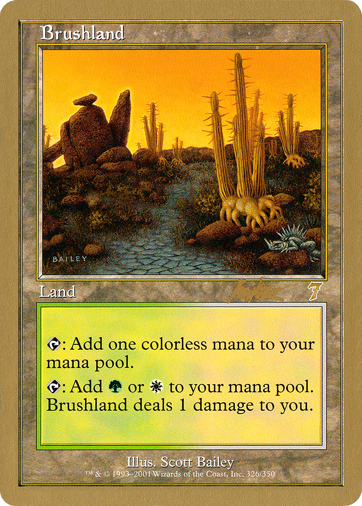 Brushland (WCD-BK326) - World Championship Decks 2002