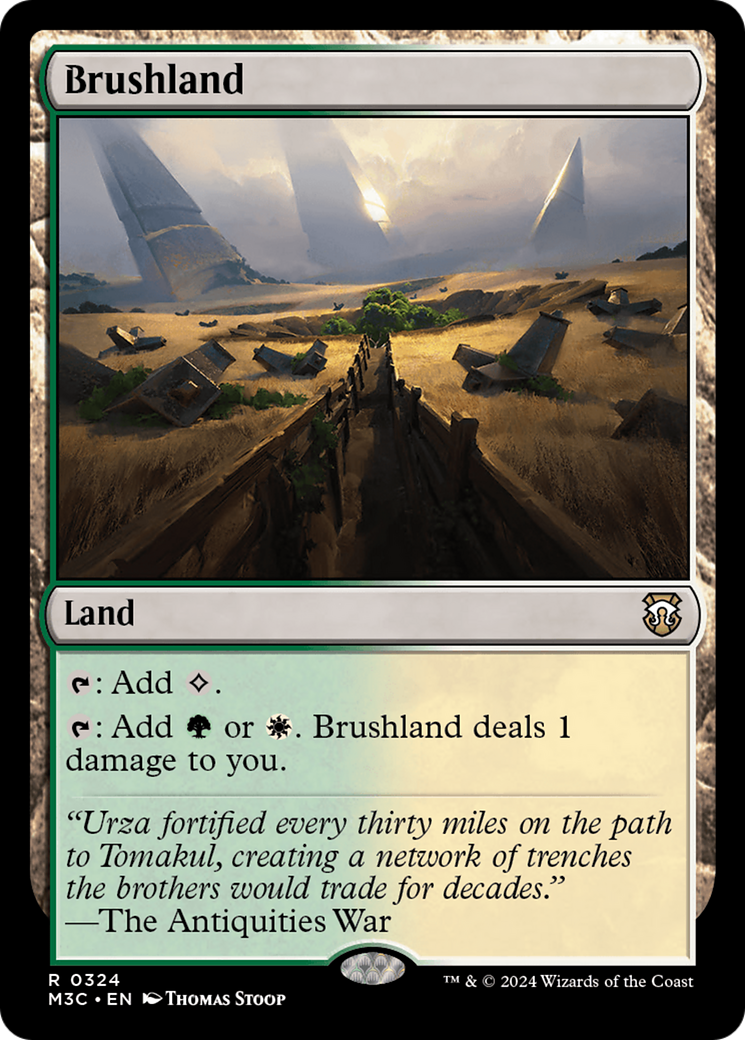 Brushland (M3C-324) - Modern Horizons 3 Commander