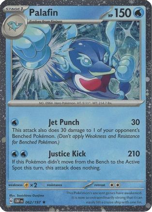 Palafin 062/197 - Holofoil SV Scarlet & Violet Promo Cards - Promo