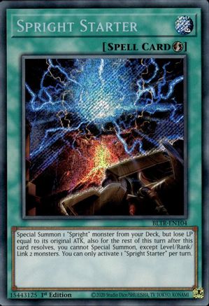 Spright Starter (BLTR-EN104) - Battles of Legend: Terminal Revenge 1st Edition