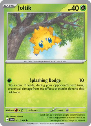 Joltik 001/064 - Reverse Holofoil SV Shrouded Fable - Common