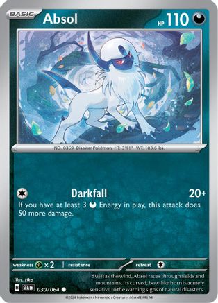 Absol 030/064 SV Shrouded Fable - Common