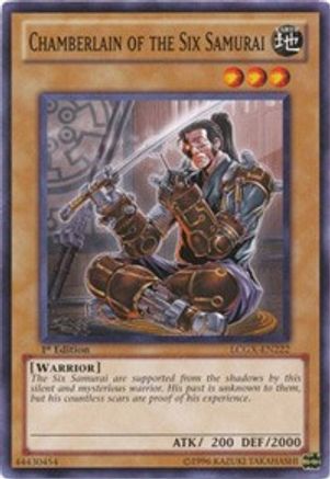 Chamberlain of the Six Samurai (LCGX-EN222) - Legendary Collection 2 Unlimited
