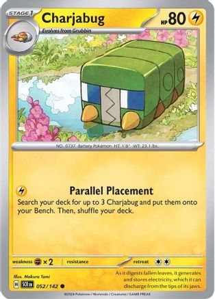 Charjabug 052/142 SV07 Stellar Crown - Common