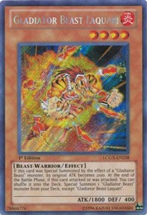 Gladiator Beast Laquari (LCGX-EN238) - Legendary Collection 2 Unlimited