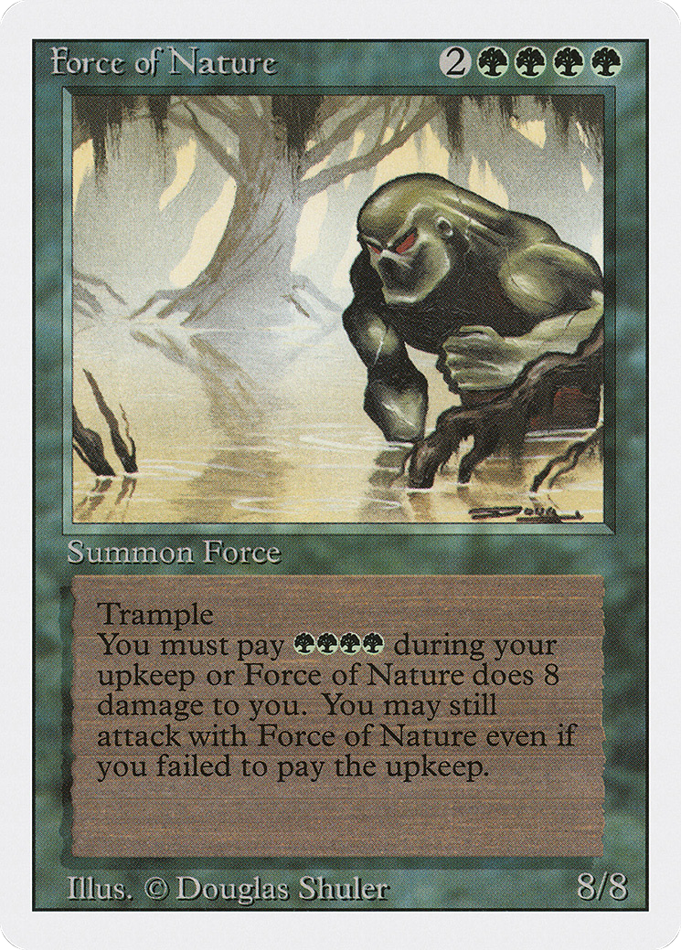 Force of Nature (3ED-196) - Revised Edition