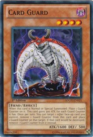Card Guard (SDGU-EN021) - Structure Deck: Gates of the Underworld 1st Edition