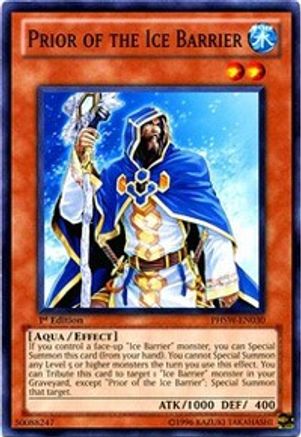 Prior of the Ice Barrier (PHSW-EN030) - Photon Shockwave 1st Edition