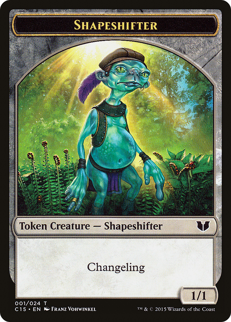 Shapeshifter (C15-001) - Commander 2015 Tokens