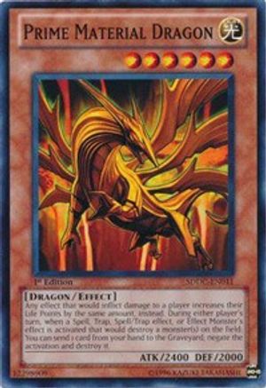 Prime Material Dragon (SDDC-EN011) - Structure Deck: Dragons Collide 1st Edition