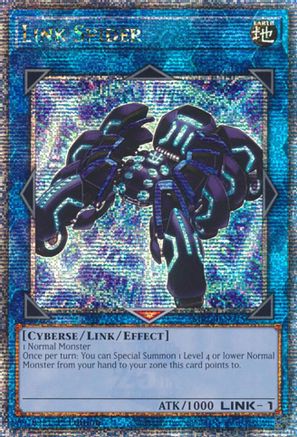 Link Spider (Quarter Century Secret Rare) (MP24-EN045) - 25th Anniversary Tin: Dueling Mirrors 1st Edition