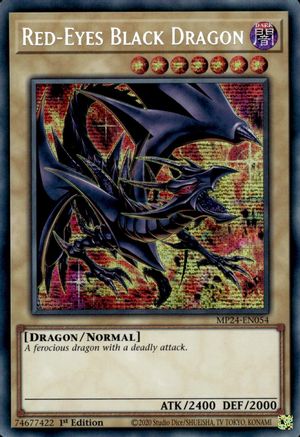 Red-Eyes Black Dragon (Alternate Art) (MP24-EN054) - 25th Anniversary Tin: Dueling Mirrors 1st Edition