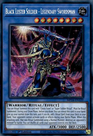 Black Luster Soldier - Legendary Swordsman (MP24-EN129) - 25th Anniversary Tin: Dueling Mirrors 1st Edition