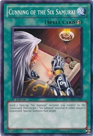 Cunning of the Six Samurai (RYMP-EN109) - Ra Yellow Mega Pack 1st Edition