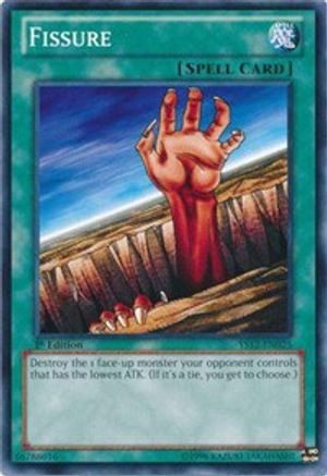 Fissure (YS12-EN025) - Starter Deck: Xyz Symphony 1st Edition