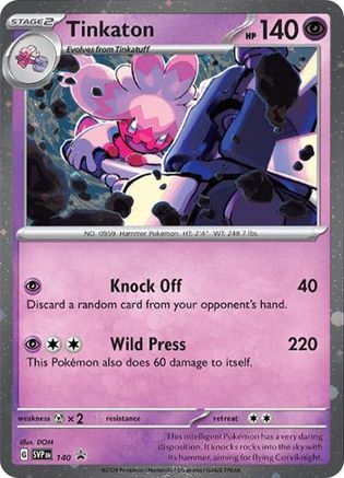 Tinkaton 140 SV Scarlet & Violet Promo Cards - Promo