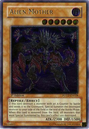 Alien Mother (UTR) (POTD-EN028) - Power of the Duelist 1st Edition