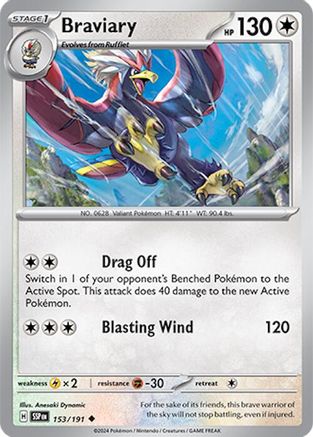 Braviary 153/191 SV08 Surging Sparks - Uncommon