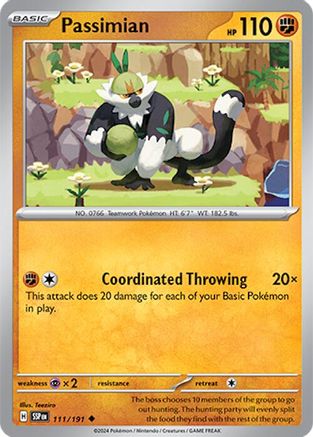 Passimian 111/191 SV08 Surging Sparks - Uncommon