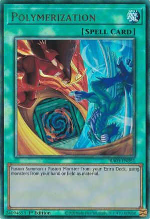 Polymerization (B) (HERO Art) (PUR) (RA03-EN051) - Quarter Century Bonanza 1st Edition