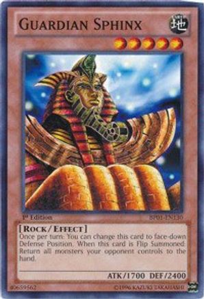 Guardian Sphinx (BP01-EN130) - Battle Pack: Epic Dawn 1st Edition