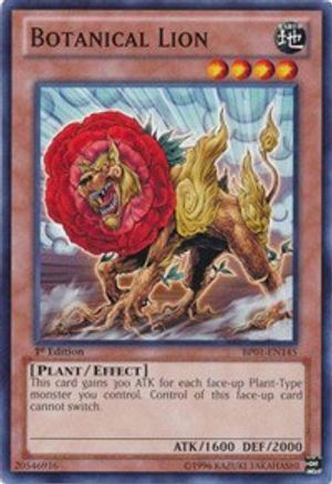 Botanical Lion (BP01-EN145) - Battle Pack: Epic Dawn 1st Edition