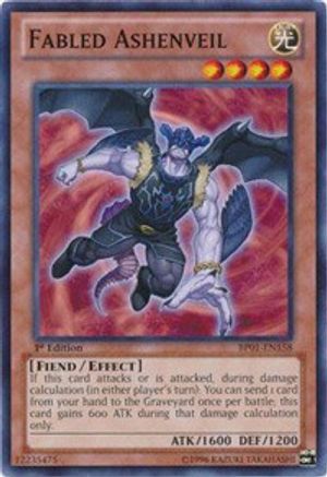 Fabled Ashenveil (BP01-EN158) - Battle Pack: Epic Dawn 1st Edition
