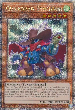Quickdraw Synchron (Quarter Century Secret Rare) (RA03-EN228) - Quarter Century Bonanza 1st Edition