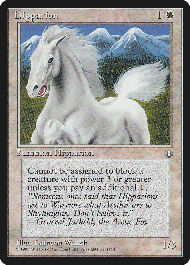 Hipparion (ICE-031) - Ice Age