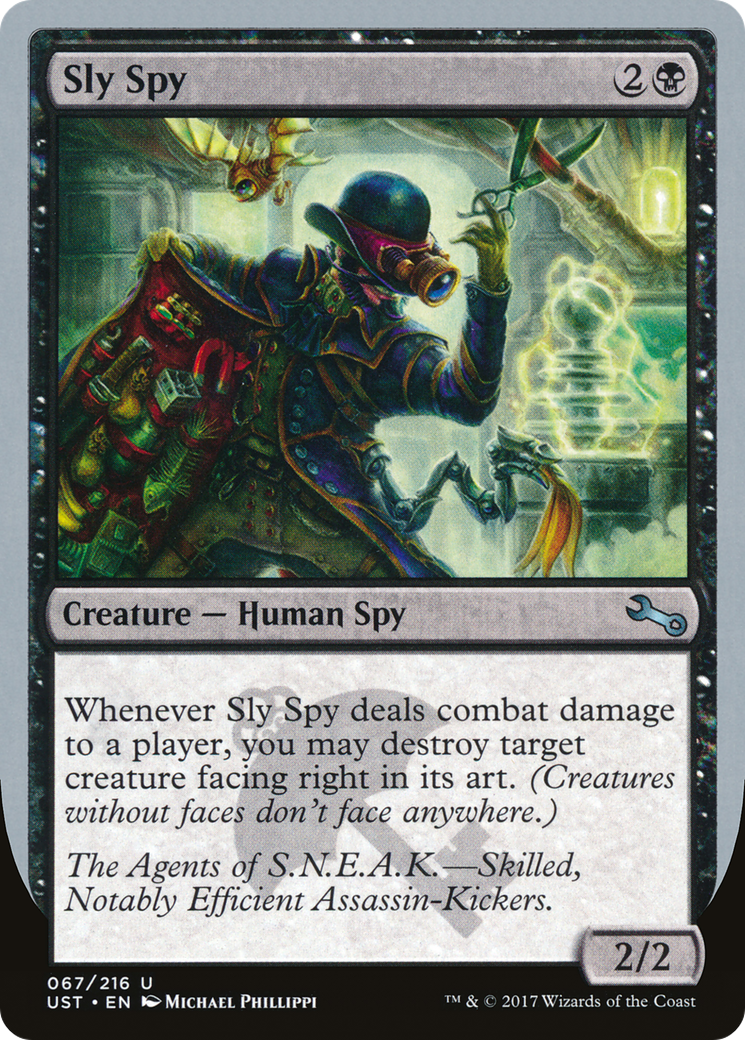 Sly Spy (D) (UST-067) - Unstable Foil