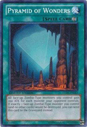 Pyramid of Wonders (GLD5-EN043) - Gold Series: Haunted Mine Limited